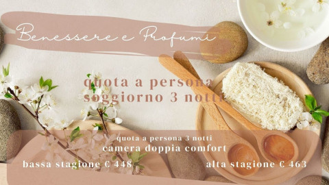 2025 hotel 2 mari benessere e profumi 3 notti IN6