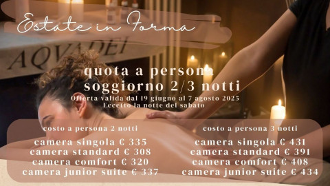2025 hotel 2 mari estate in forma 2 3 notti IN6