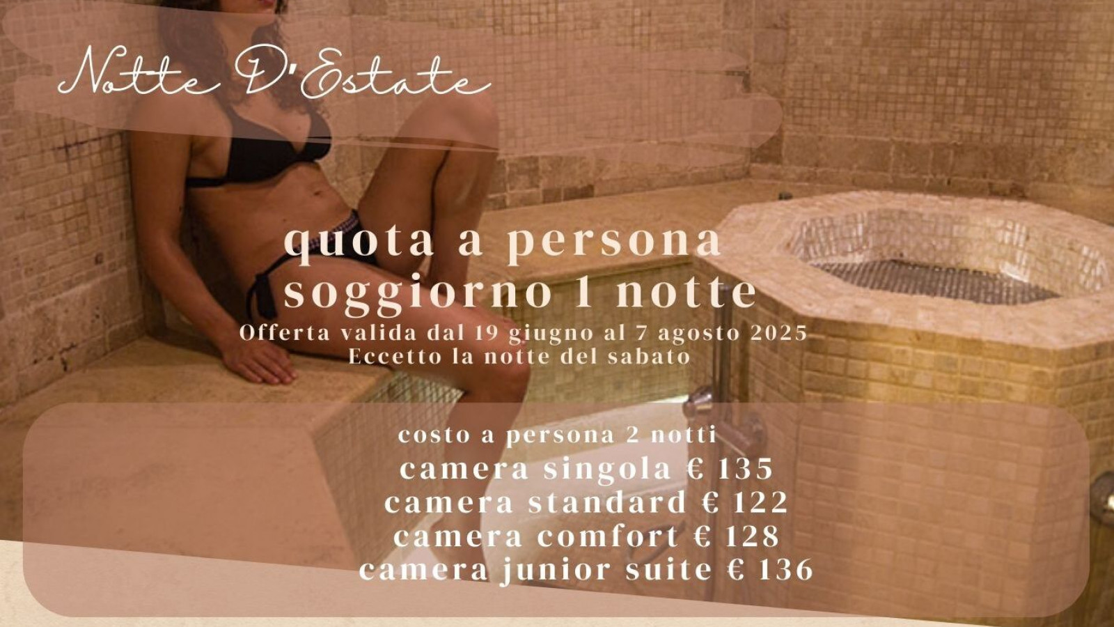2025 hotel 2 mari notte d'estate 1 notte IN6