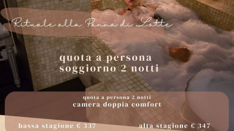 2025 hotel 2 mari rituale alla panna di latte 2 notti IN6